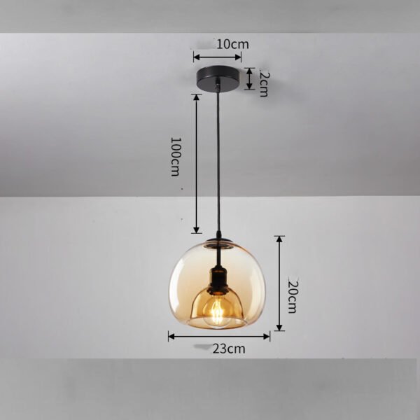 Lampe Nordique Moderne Minimaliste pour Salle À Manger, Salon, Bar – Image 3