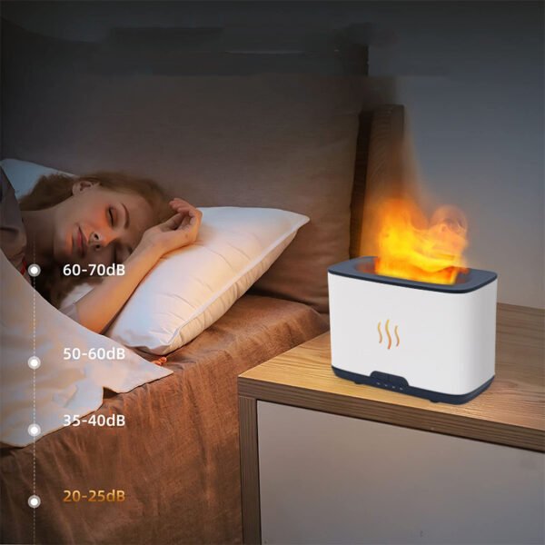 Nouvelle Flamme Aromathérapie Humidificateur Grande Capacité – Image 6