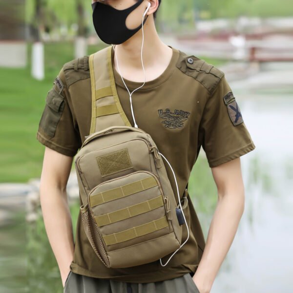 Sac Bandoulière , Grande capacité, Multifonctionnel ,Camouflage Hommes
