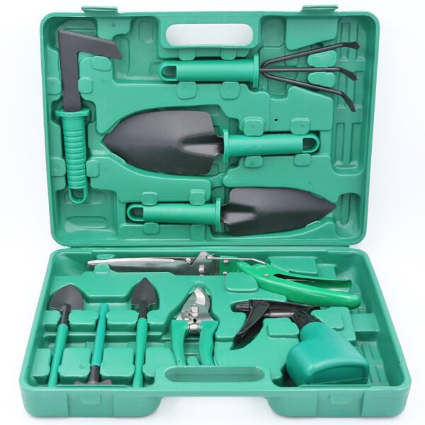 Dix-pièce ensemble d'outils de jardinage