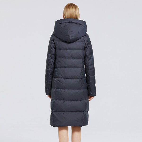 Veste à col montant zippé coupe-vent rembourrée en coton – Image 5