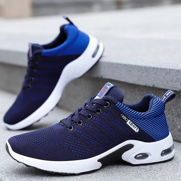 Chaussures Flyknit respirantes grande taille pour hommes – Image 4