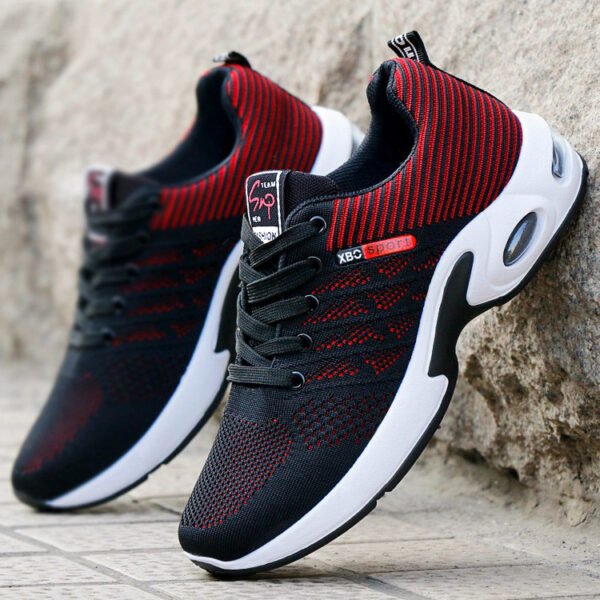 Chaussures Flyknit respirantes grande taille pour hommes – Image 3