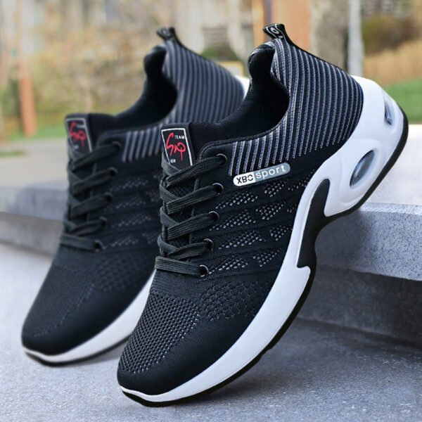 Chaussures Flyknit respirantes grande taille pour hommes