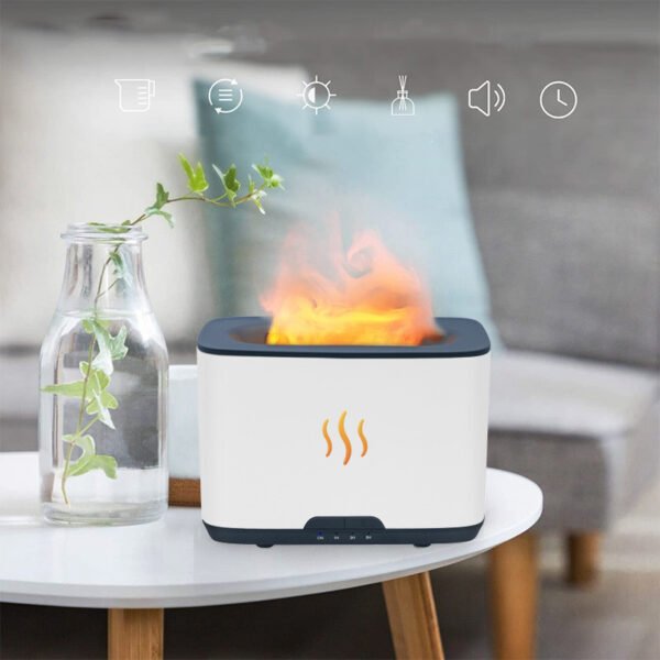 Nouvelle Flamme Aromathérapie Humidificateur Grande Capacité – Image 3