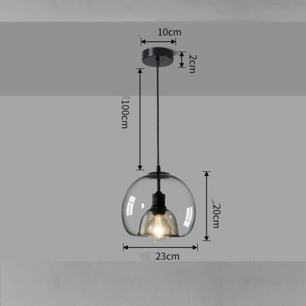 Lampe Nordique Moderne Minimaliste pour Salle À Manger, Salon, Bar – Image 6