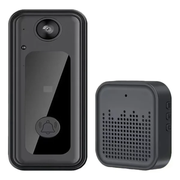 Sonnette vidéo Tuya avec caméra sans fil, Wi-Fi, HD, interphone vidéo de sécurité IR, téléphone extérieur, sonnette de porte – Image 4